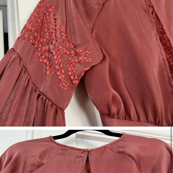 Free people silk top - Picture 4 of 5